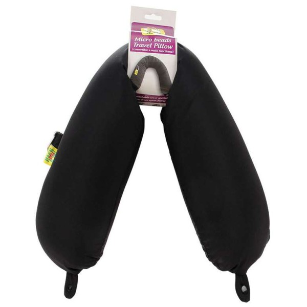 VIAGGI Multifunctional Microbeads Pillow Black